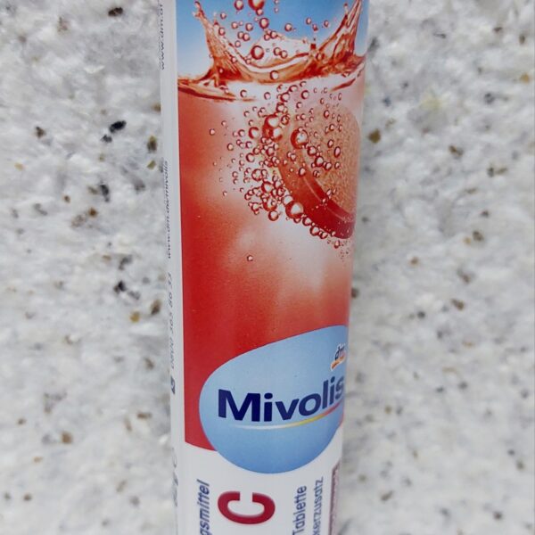 Розчинні вітаміни Mivolis Вітамін C, 20 таб.