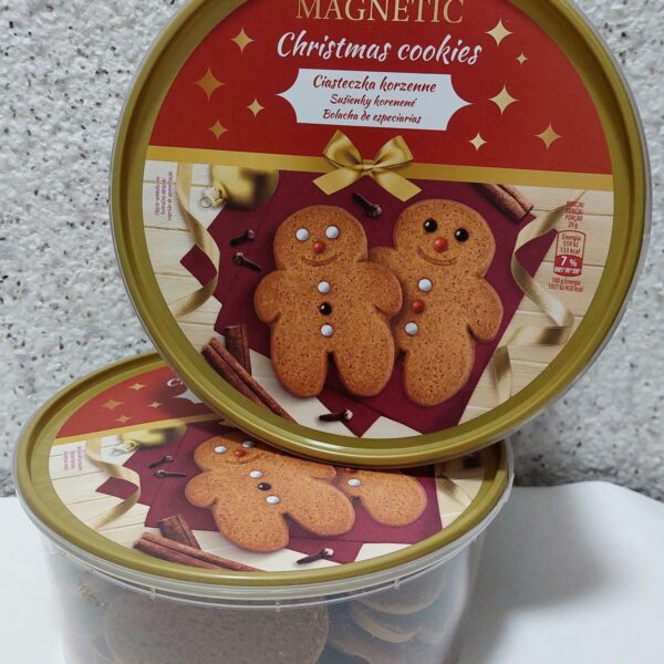 Пряне печиво MAGNETIC Christmas cookies "Пряникові чоловічки", 250 грам