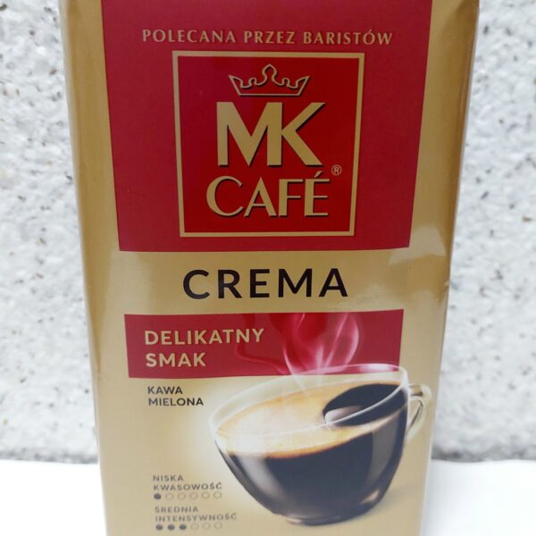 Кава MK Cafe Crema мелена заварна, 500 грам